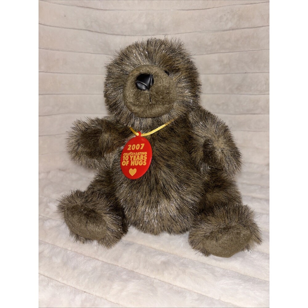 Build-A-Bear 2007 10 Years of Hugs Anniversary Chubby Cubby Plush Bear VTG